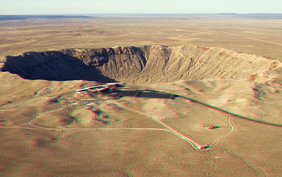 Meteorite Crater in Arizona